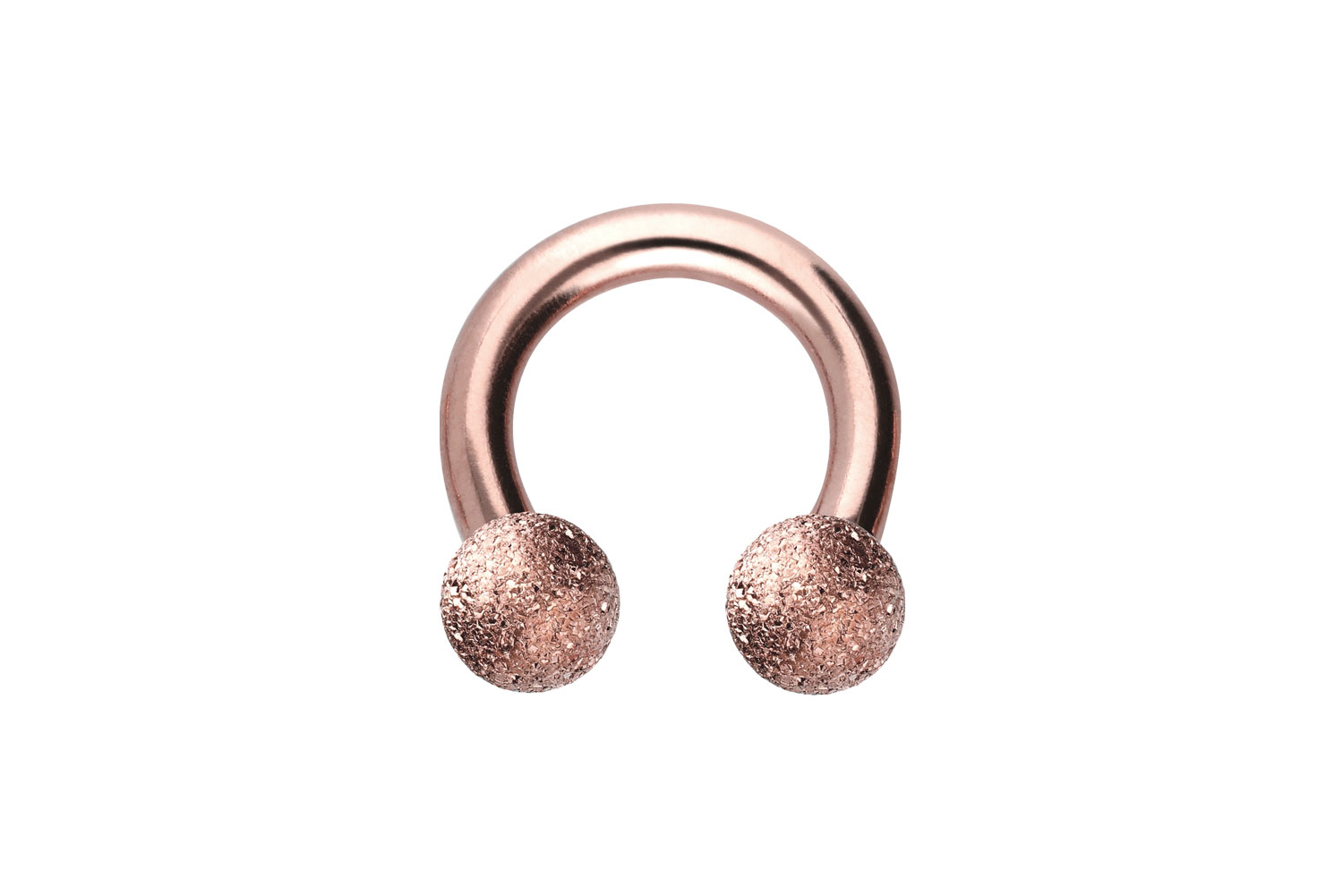 Chirurgenstahl Hufeisenring Piercing DIAMANTOPTIK